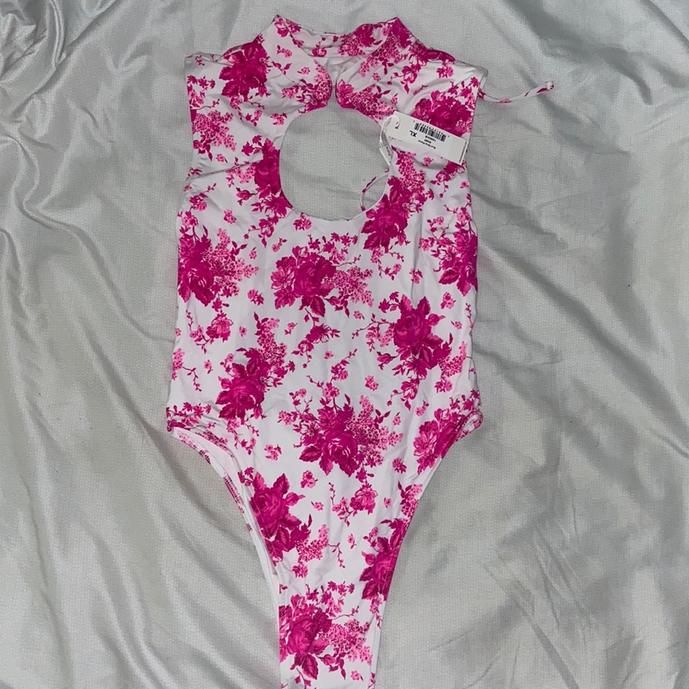 Frankies Bikinis “Zuri” One Piece in Rosie